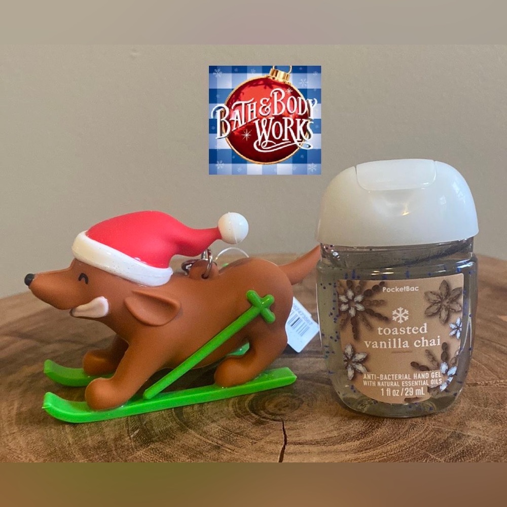 B&BW Skiing Dog PocketBac Holder